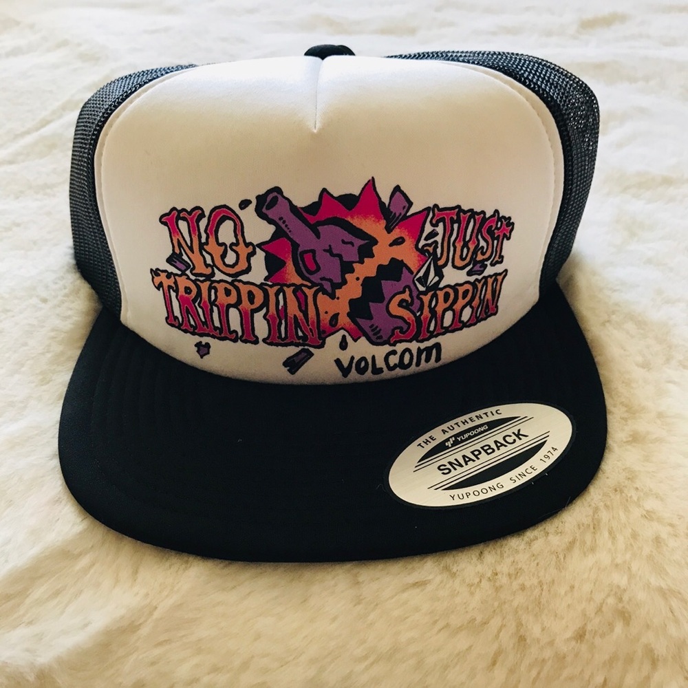 3 for $20 Volcom snap back trucker hat
